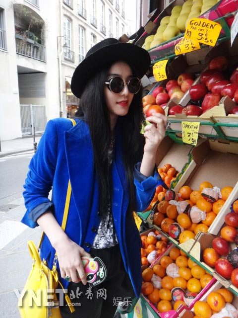 Fan Bingbing à Paris