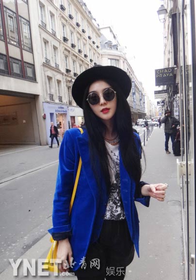 Fan Bingbing à Paris