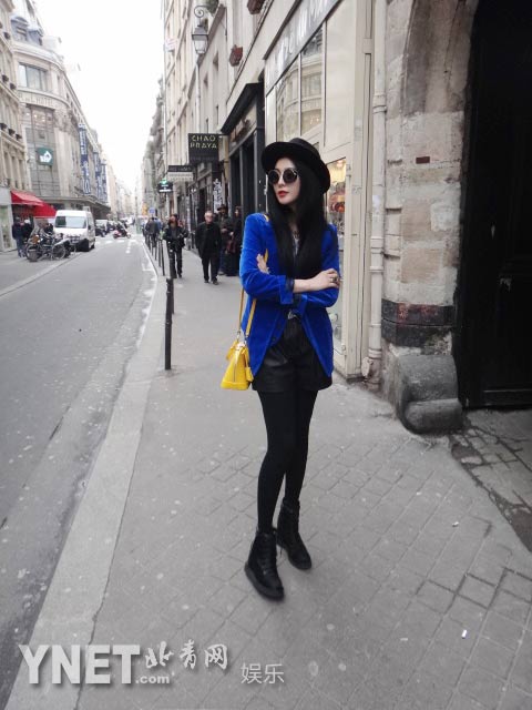 Fan Bingbing à Paris