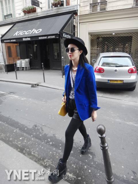 Fan Bingbing à Paris