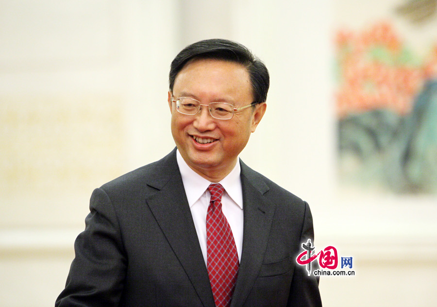 Conférence de presse du ministre chinois des Affaires étrangères Yang Jiechi