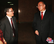 Guan Jian et Wang Guoqing présents à l'inauguration de la 'Perception de la Chine' en République du Congo