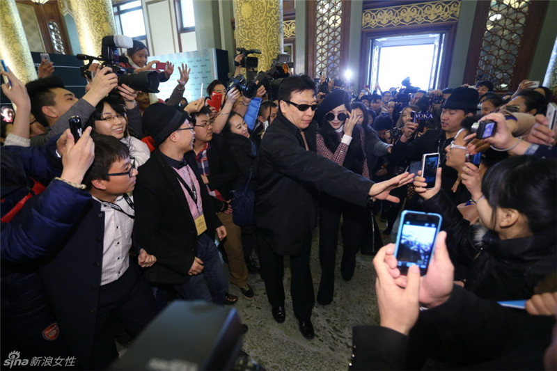 Fan Bingbing à la semaine de la mode de Chine