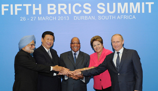 Les leaders des pays des BRICS se réunissent à Durban
