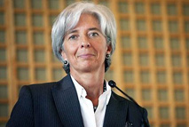 Christine Lagarde, directrice du Fonds monétaire international (FMI)