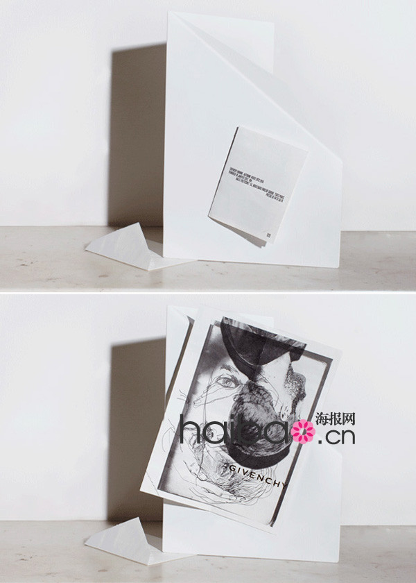 Les cartes d&apos;invitation aux défilés de la Fashion Week homme de Paris