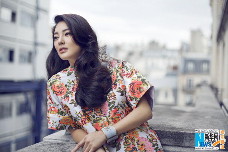 L&apos;actrise chinoise Zhang Yuqi pose pour Life Style
