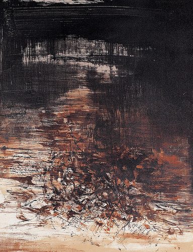 Rétrospective de l&apos;œuvre du peintre franco-chinois Zao Wou-ki