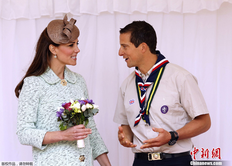 Kate Middleton à la cérémonie des Queen&apos;s Scouts