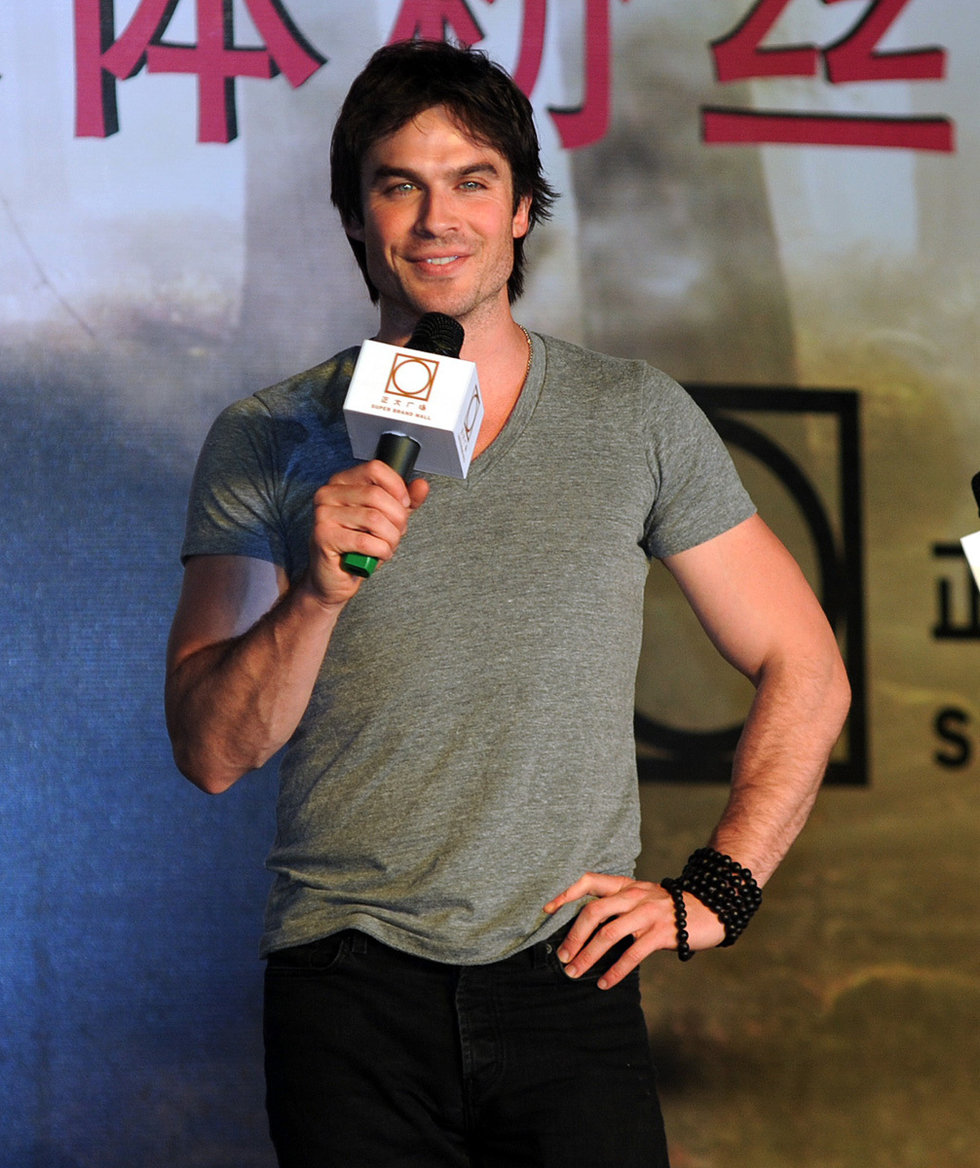 Ian Somerhalder rencontre ses fans chinois à Shanghai