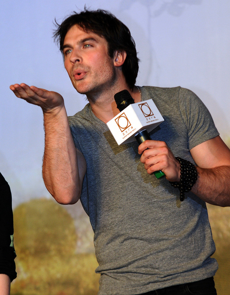 Ian Somerhalder rencontre ses fans chinois à Shanghai