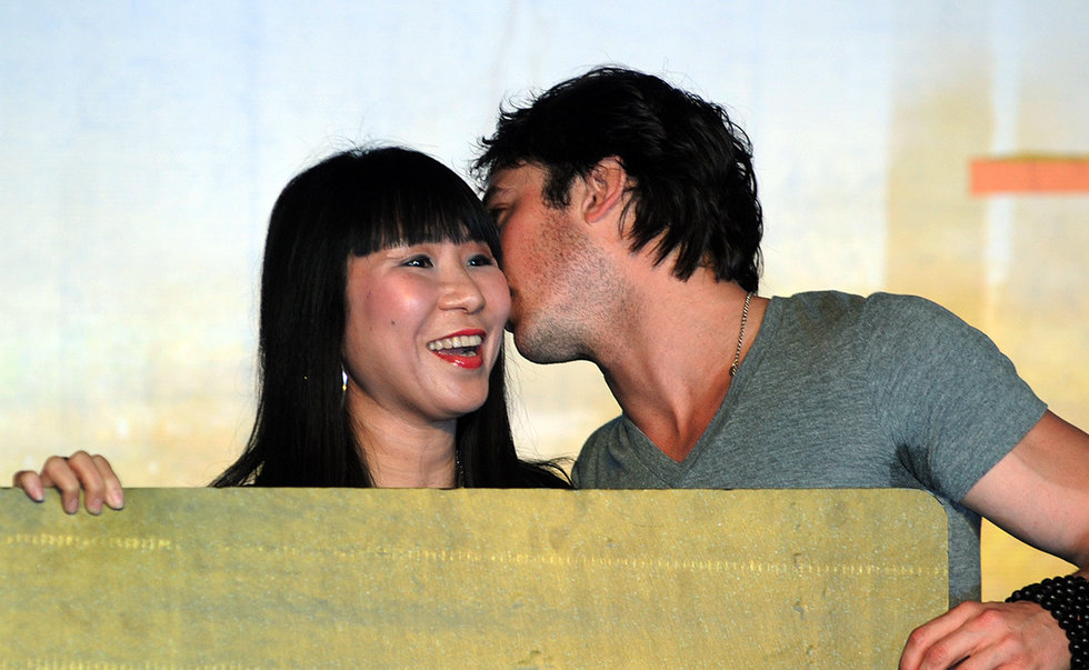 Ian Somerhalder rencontre ses fans chinois à Shanghai