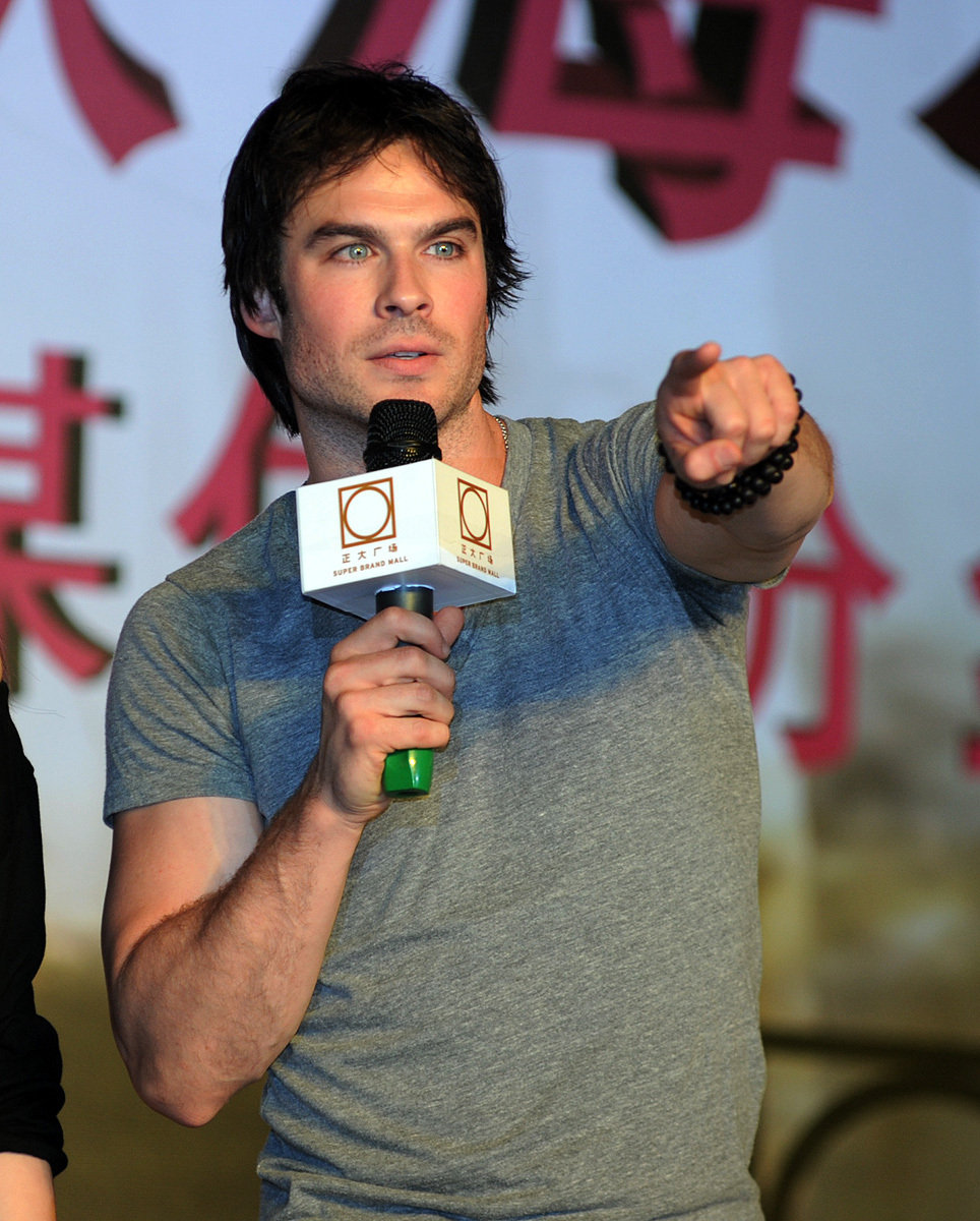 Ian Somerhalder rencontre ses fans chinois à Shanghai