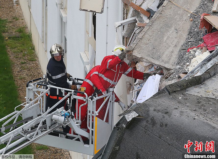 France : effondrement d'un bâtiment à Reims