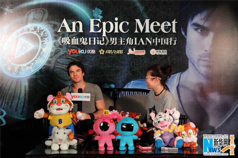 Entretien avec un vampire : Ian Somerhalder à Guangzhou