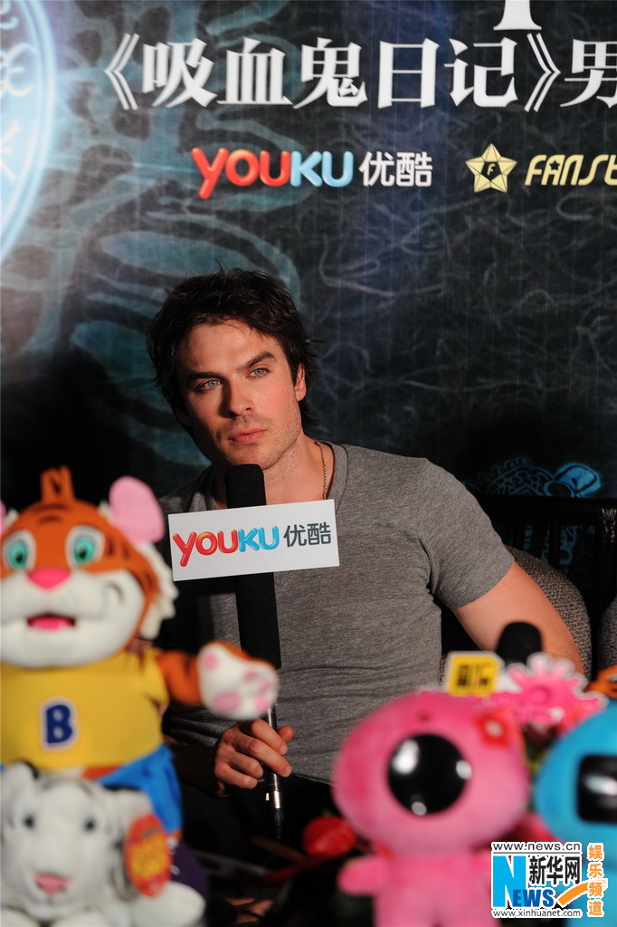 Entretien avec un vampire : Ian Somerhalder à Guangzhou