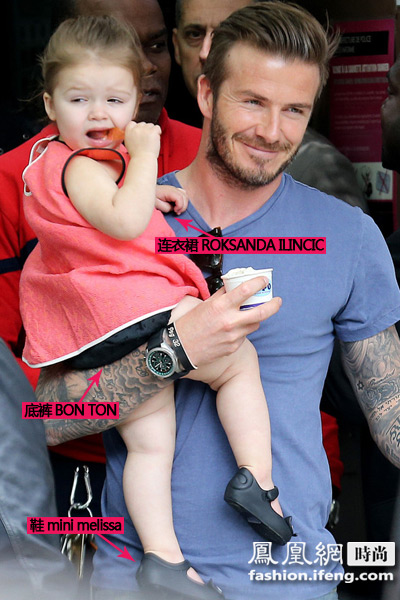 Harper Seven Beckham, la plus jeune icône de mode