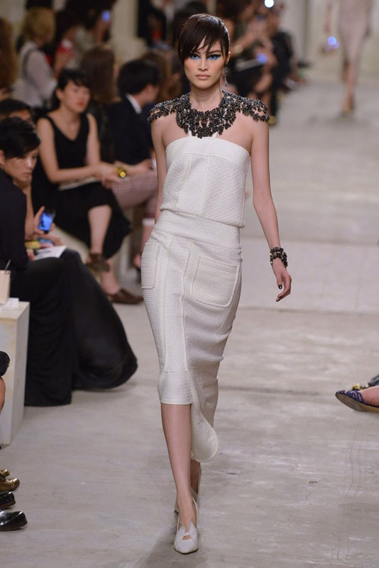 Le défilé Chanel Croisière 2013/2014 à Singapour