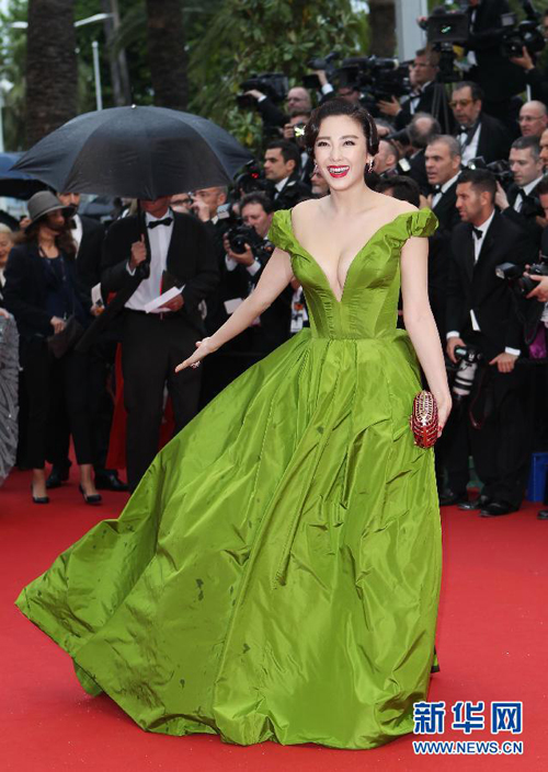 Les stars chinoises sur le tapis rouge du Festival de Cannes