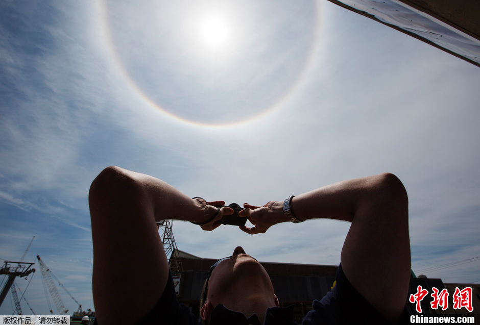 Parhélie : quand le soleil fait son « chaud »