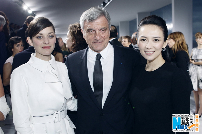 Zhang Ziyi à Monaco pour le défilé Dior