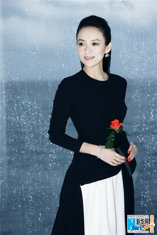 Zhang Ziyi à Monaco pour le défilé Dior