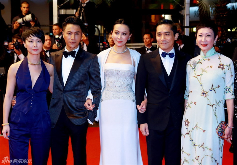 Le photocall du film chinois Bends à Cannes