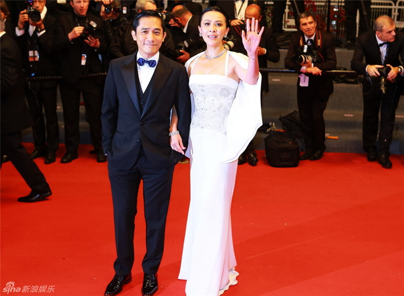 Le photocall du film chinois Bends à Cannes