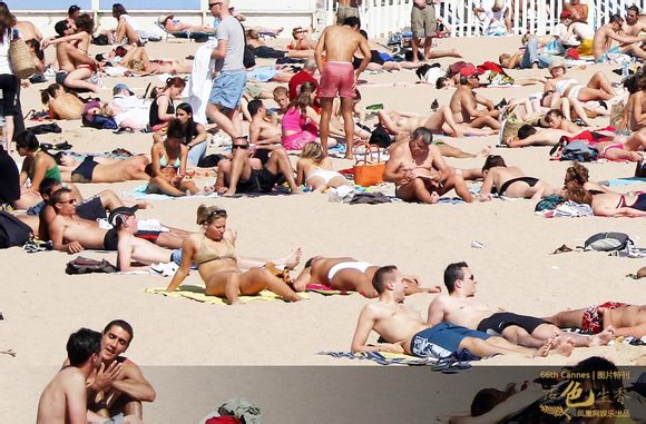 A Cannes, il y a le festival… et puis la plage