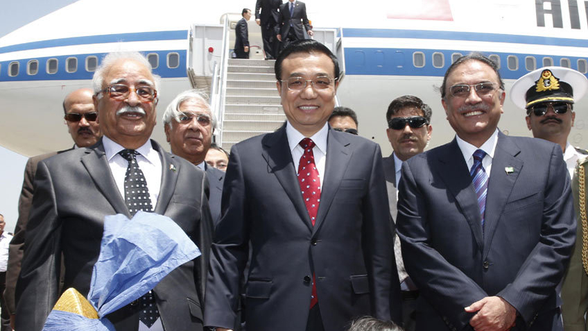 Arrivée du PM chinois Li Keqiang au Pakistan pour sa visite officielle