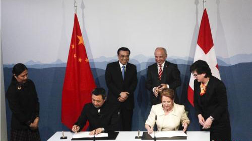 Création de la zone de libre-échange sino-suisse : histoire et enjeux