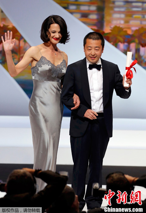Cannes 2013 : Le réalisateur chinois Jia Zhangke remporte le prix du meilleur scénario