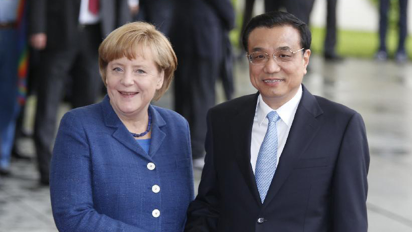 Les Premiers ministres chinois et allemand d'accord pour renforcer la coopération et le partenariat stratégique entre les deux pays