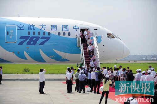 Livraison du premier Boeing 787 en Chine