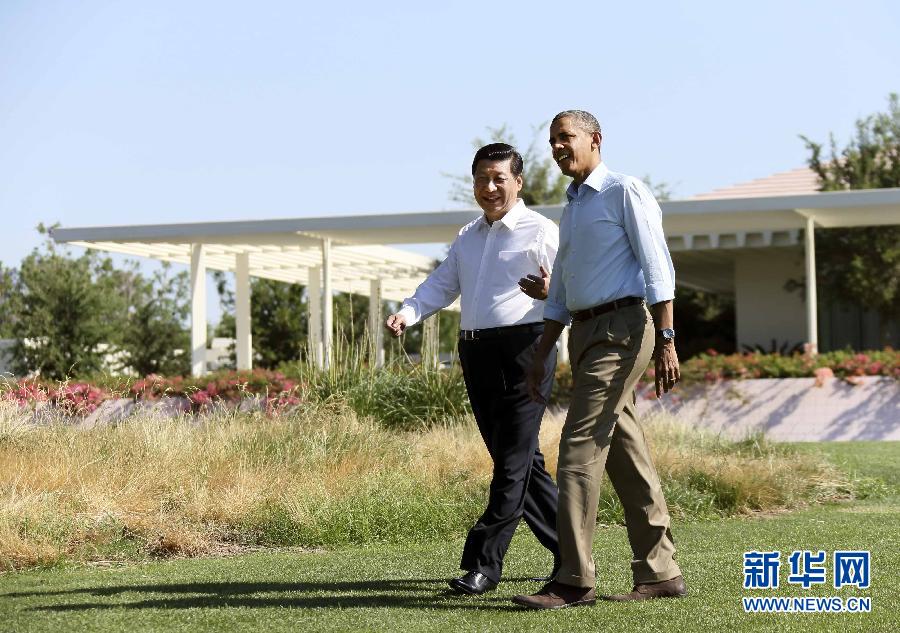 Barack Obama offre un banc en séquoia à Xi Jinping
