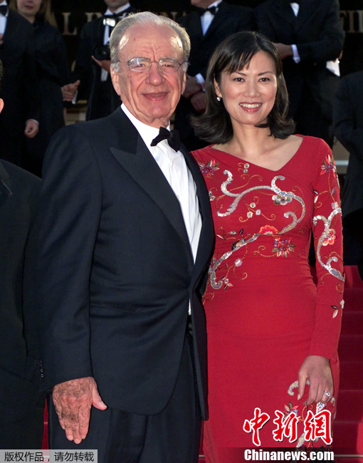 En images : le parcours de Murdoch et Wendi Deng