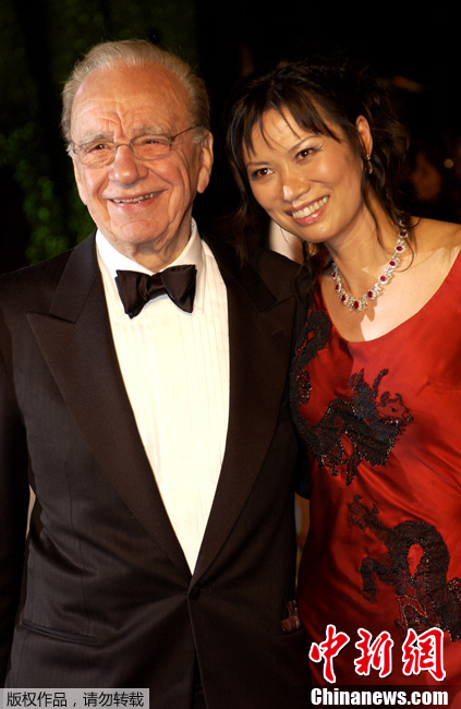En images : le parcours de Murdoch et Wendi Deng