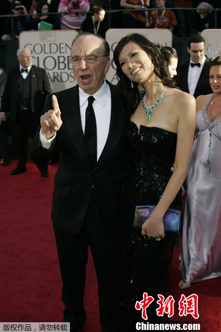 En images : le parcours de Murdoch et Wendi Deng