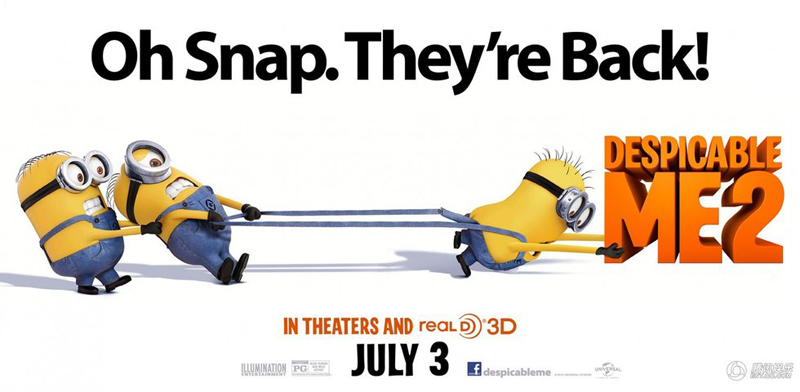 Nouvelles affiches du film Despicable Me II