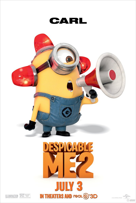 Nouvelles affiches du film Despicable Me II