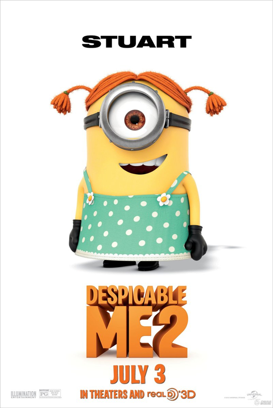 Nouvelles affiches du film Despicable Me II