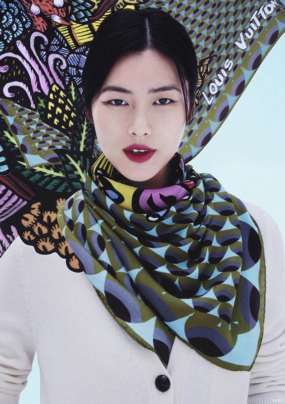 Le mannequin chinois Liu Wen, nouvelle égérie de Louis Vuitton