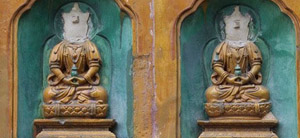 Explication sur les têtes de Bouddha manquantes au palais d'Été