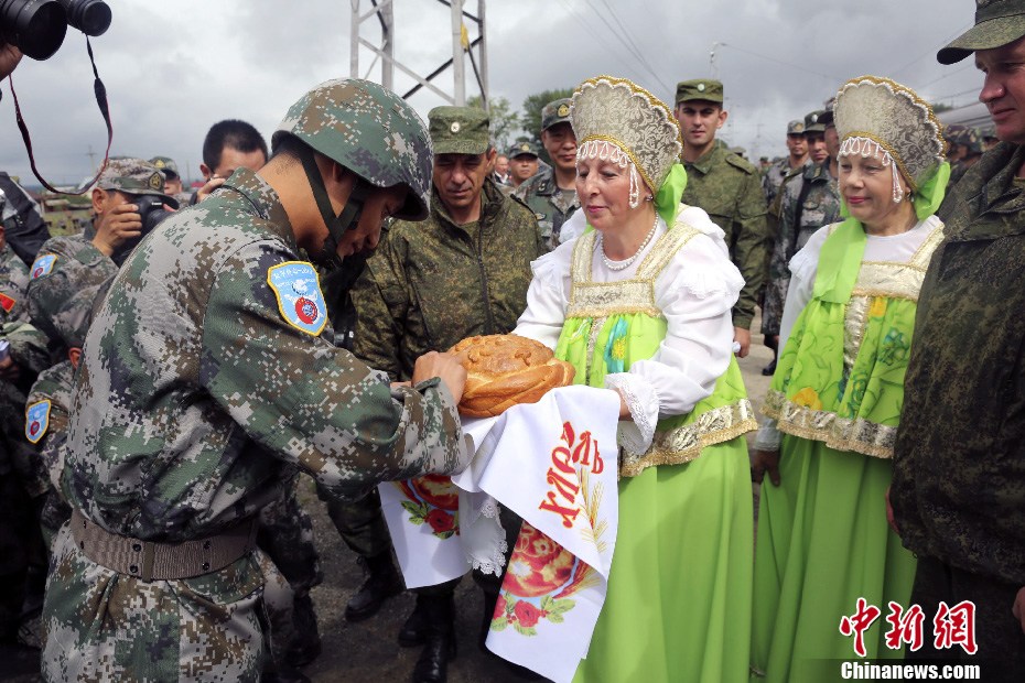 Mission de la paix 2013: les soldats chinois bien accueills en Russie