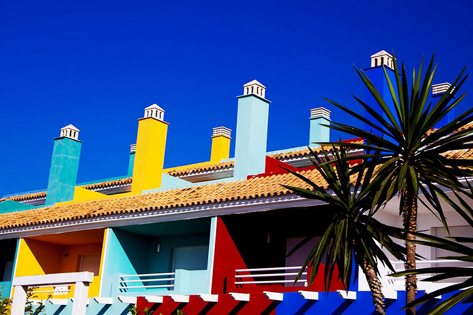 Les maisons les plus colorées du monde
