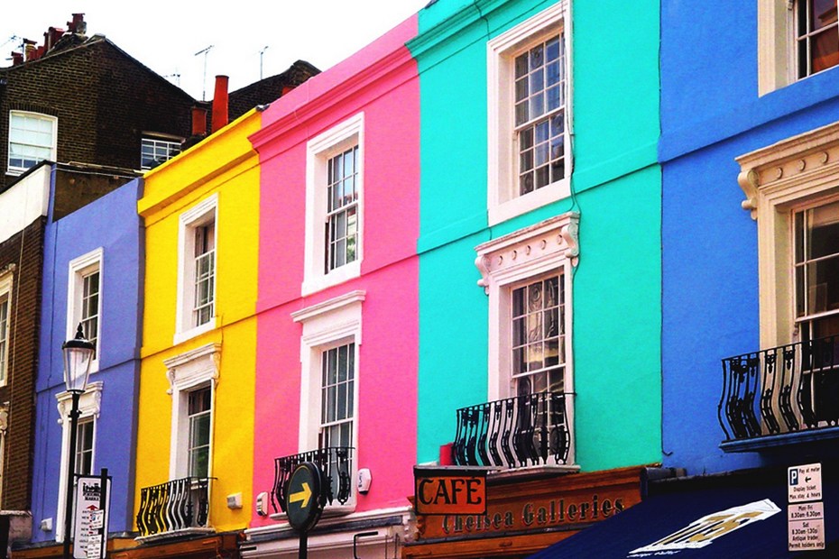 Les maisons les plus colorées du monde