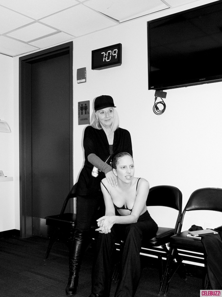 Photos : Lady Gaga en coulisses