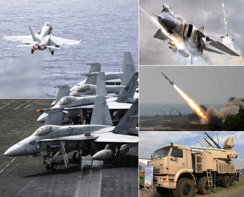 Les flottes américaines se sont réunies aux abords de la Syrie