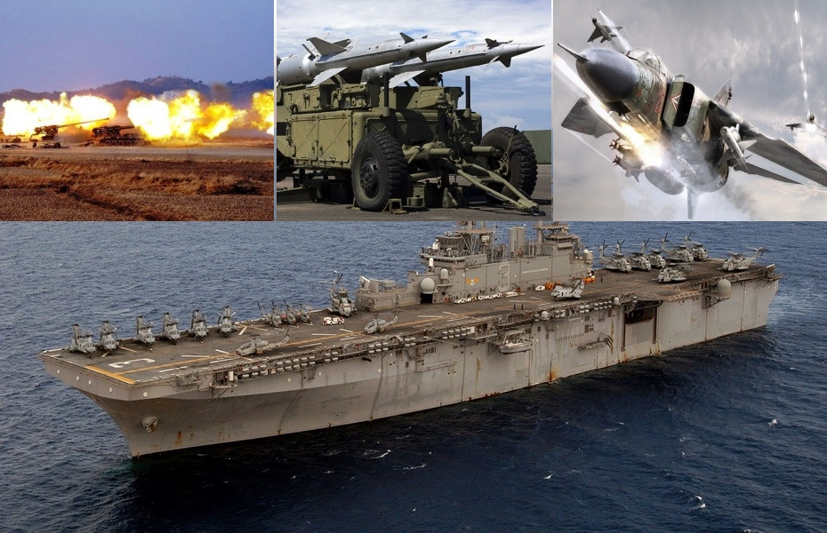 Les flottes américaines se sont réunies aux abords de la Syrie