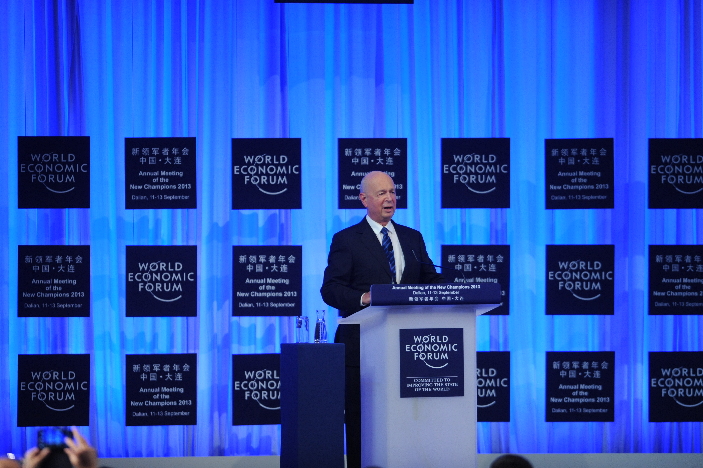 Klaus Schwab, fondateur et président exécutif du Forum de Davos